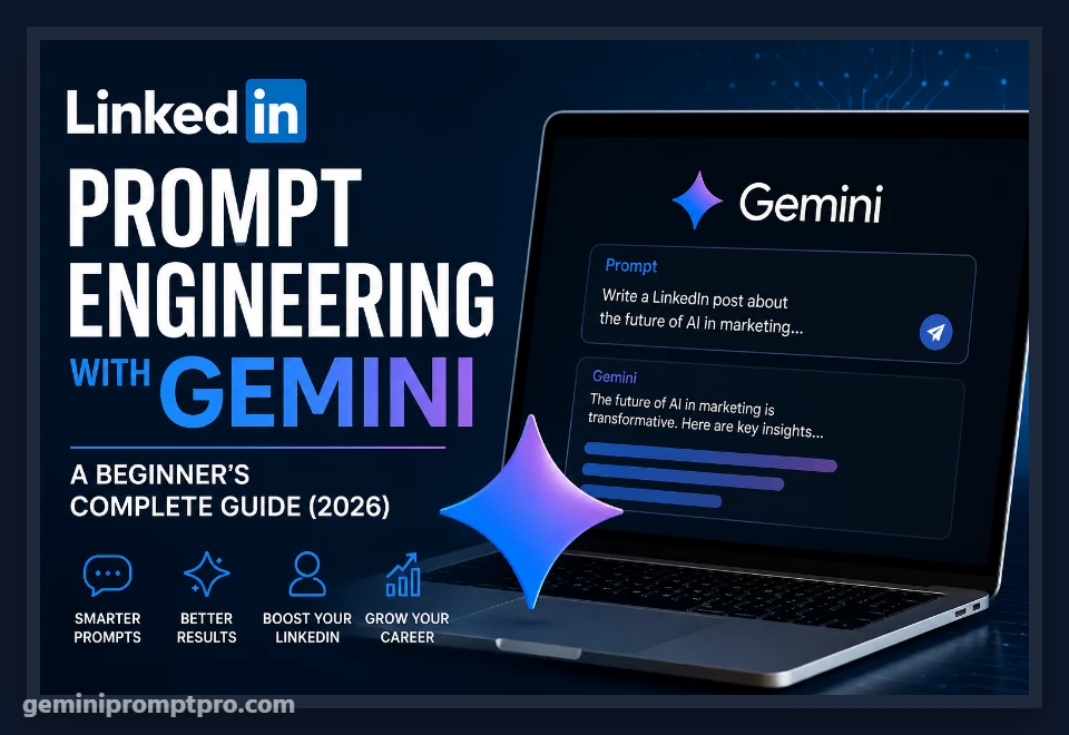 LinkedIn Prompt Engineering with Gemini: A Beginner’s Complete Guide (2026)